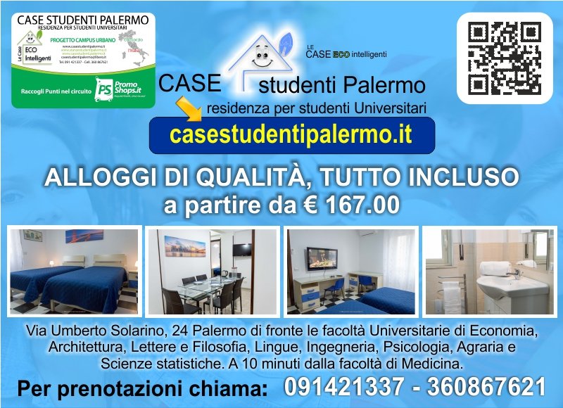 Case studenti Palermo