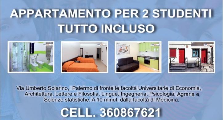 Alloggi esclusivi per studenti universitari a Palermo - Le case eco-intelligenti di CSP