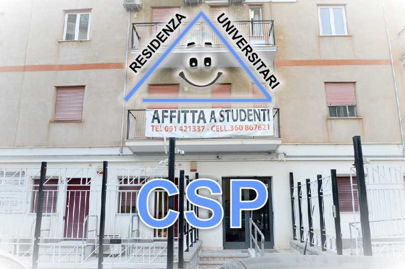 Residenza universitaria CSP con stanze in affitto Palermo zona università viale delle scienze